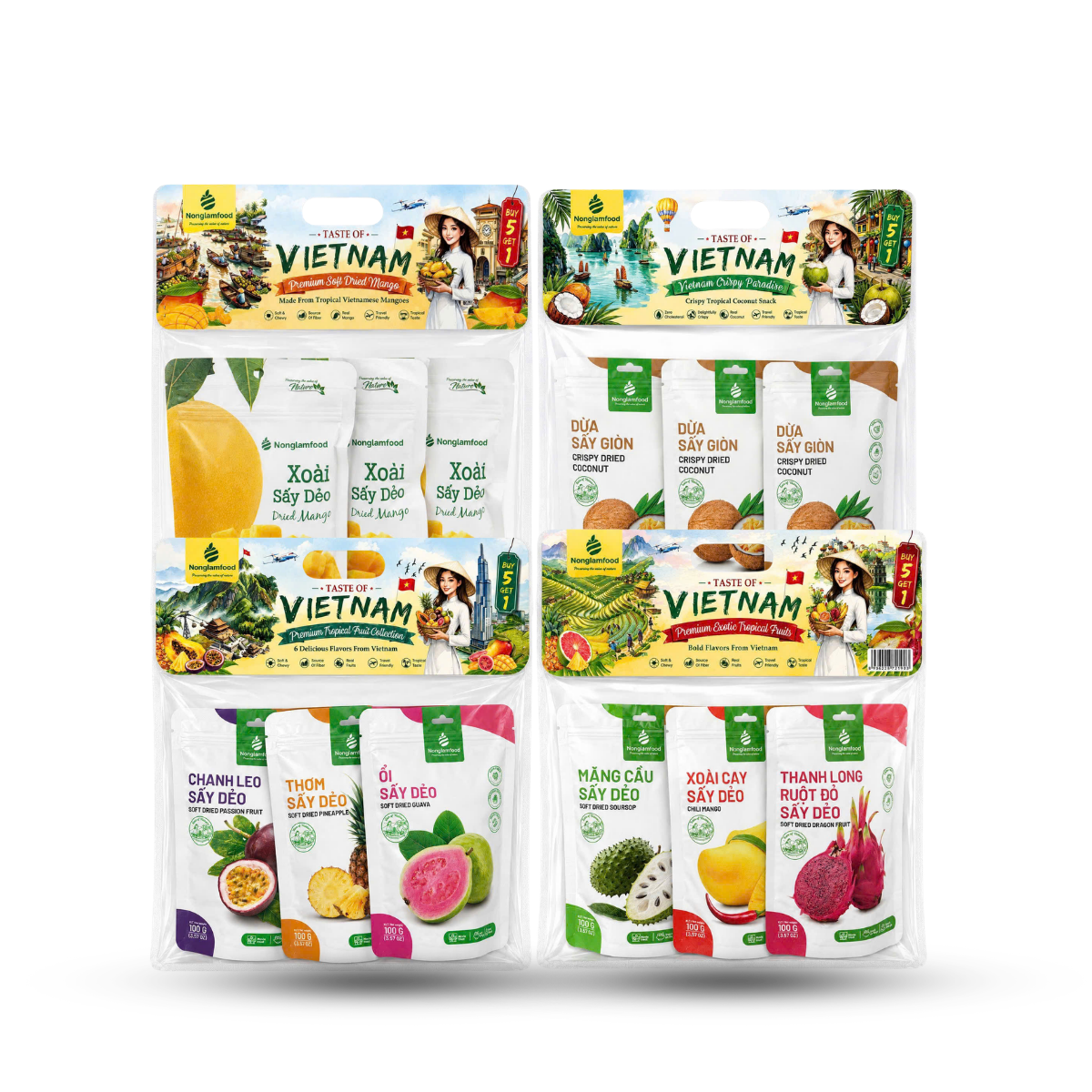 Tropical Dried Fruit Combo