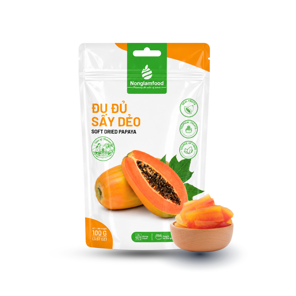 Đu đủ sấy dẻo