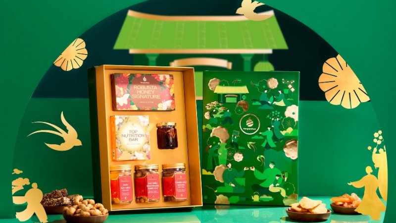 Hộp quà Tết hạt dinh dưỡng