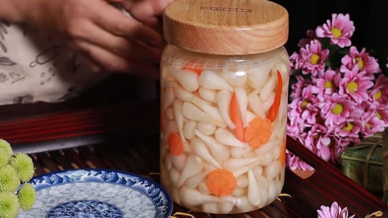 Củ kiệu ngâm truyền thống ngày Tết