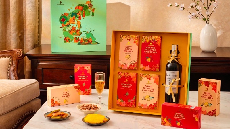 hộp quà trái cây sấy dẻo