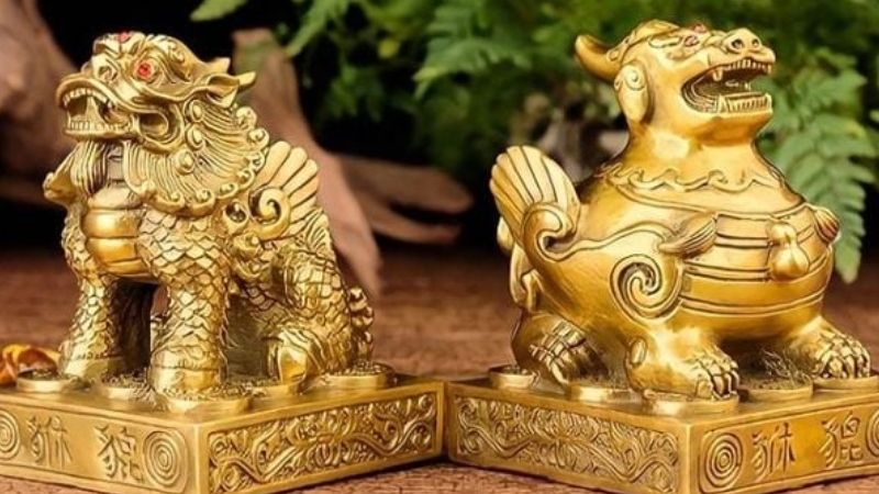 Vật phẩm phong thủy cầu may mắn, bình an