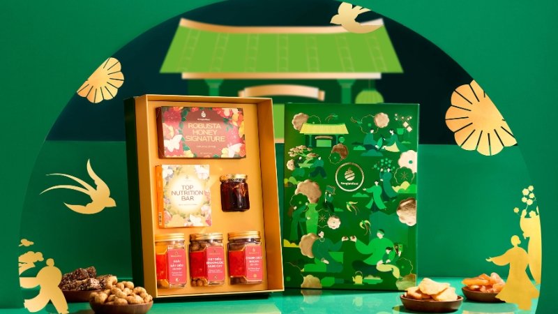 Giỏ quà Tết truyền thống 