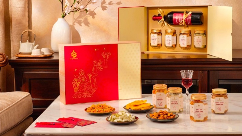 set quà tết đẹp