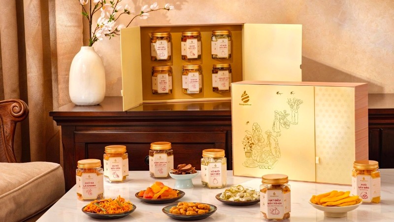 set quà tết đẹp