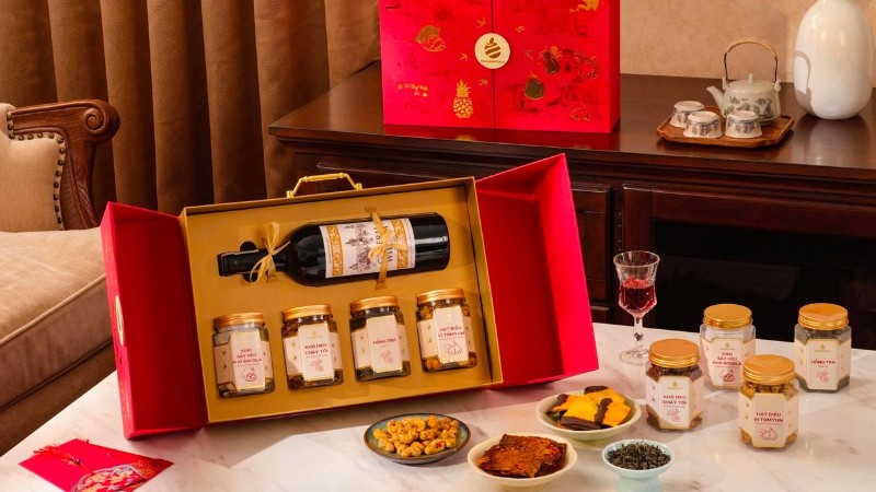 set quà tết đẹp