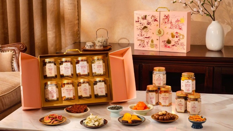 set quà tết đẹp