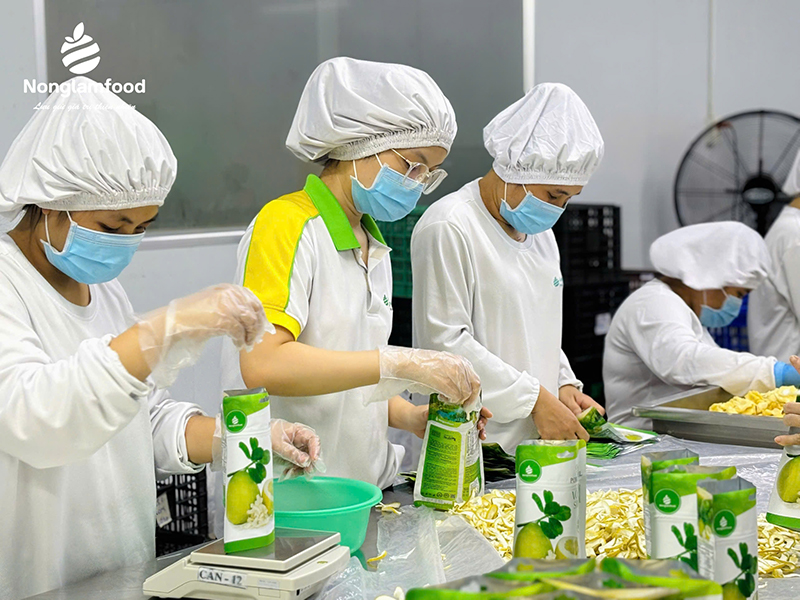 Tiêu chuẩn đánh giá Nông Lâm Food - Công ty trái cây sấy tại TPHCM