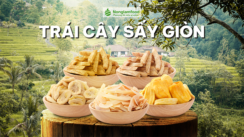 Trái cây sấy giòn