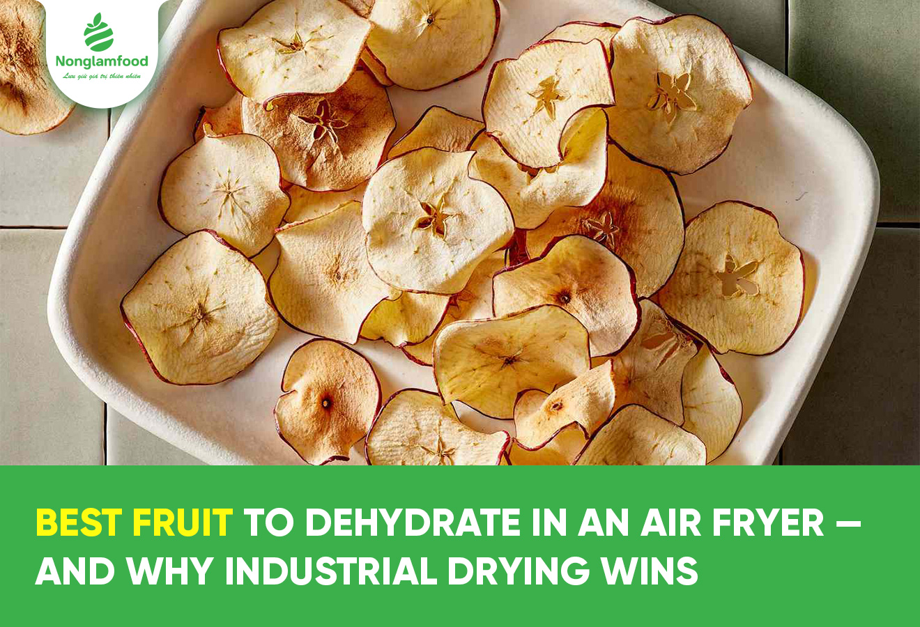 Best Fruit to Dehydrate in an Air Fryer, and Why Industrial Drying Wins