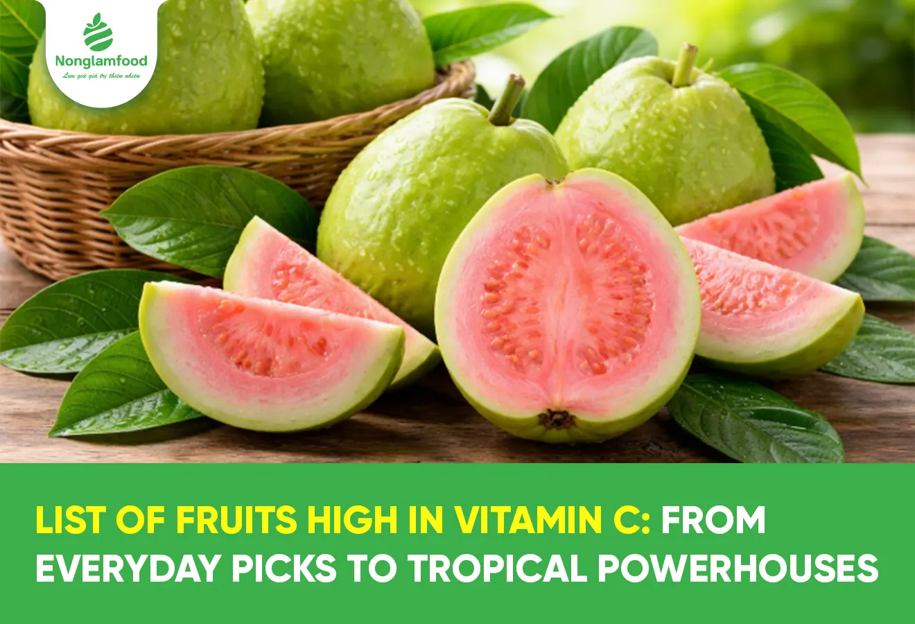List of Fruits High in Vitamin C: From Everyday Picks to Tropical Powerhouses