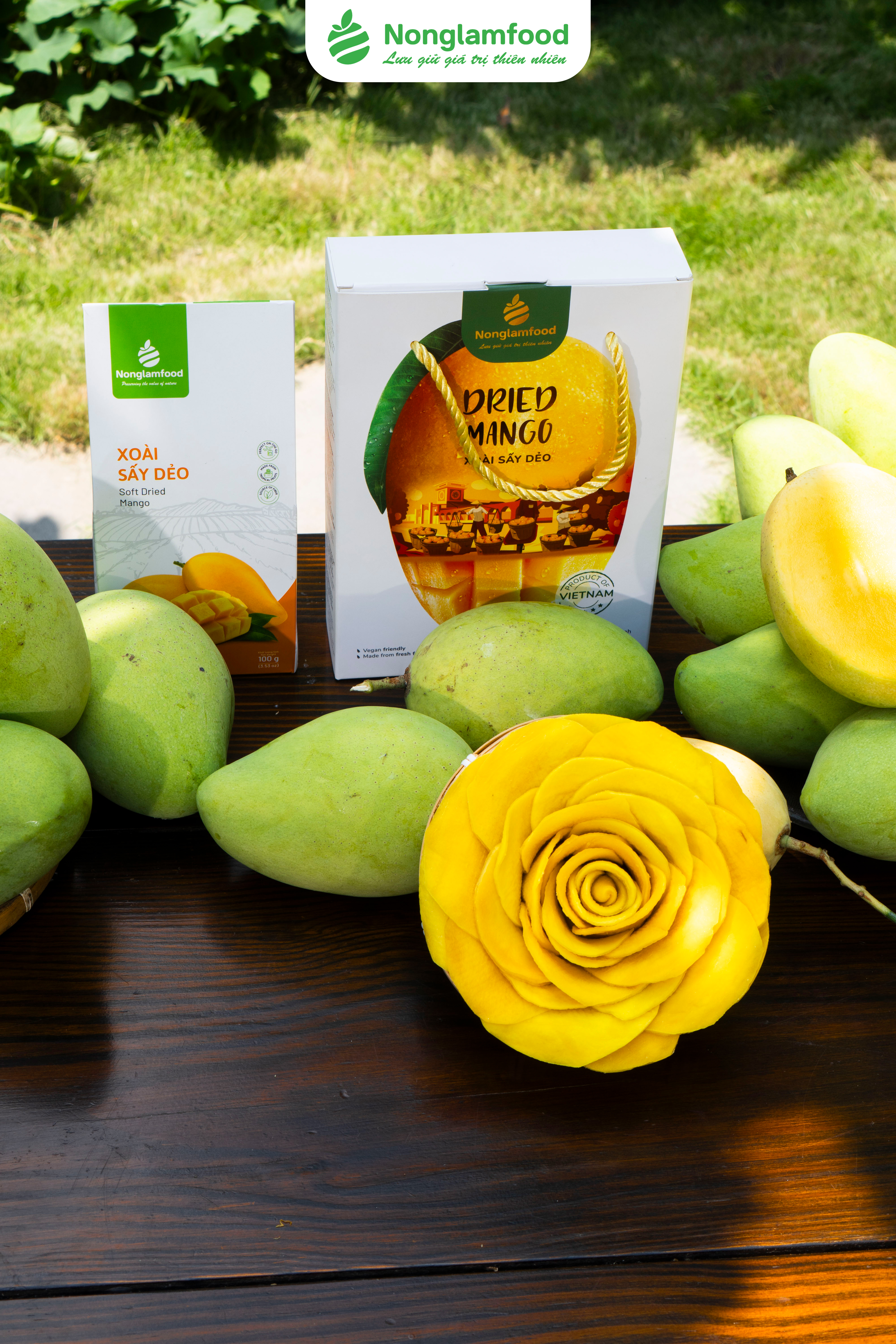 Hộp Xoài Sấy Dẻo Nonglamfood