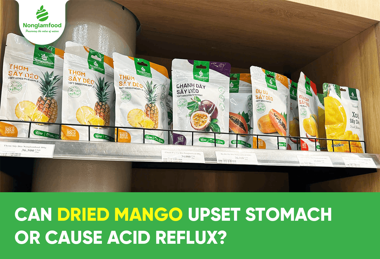 Can Dried Mango Upset Stomach or Cause Acid Reflux?