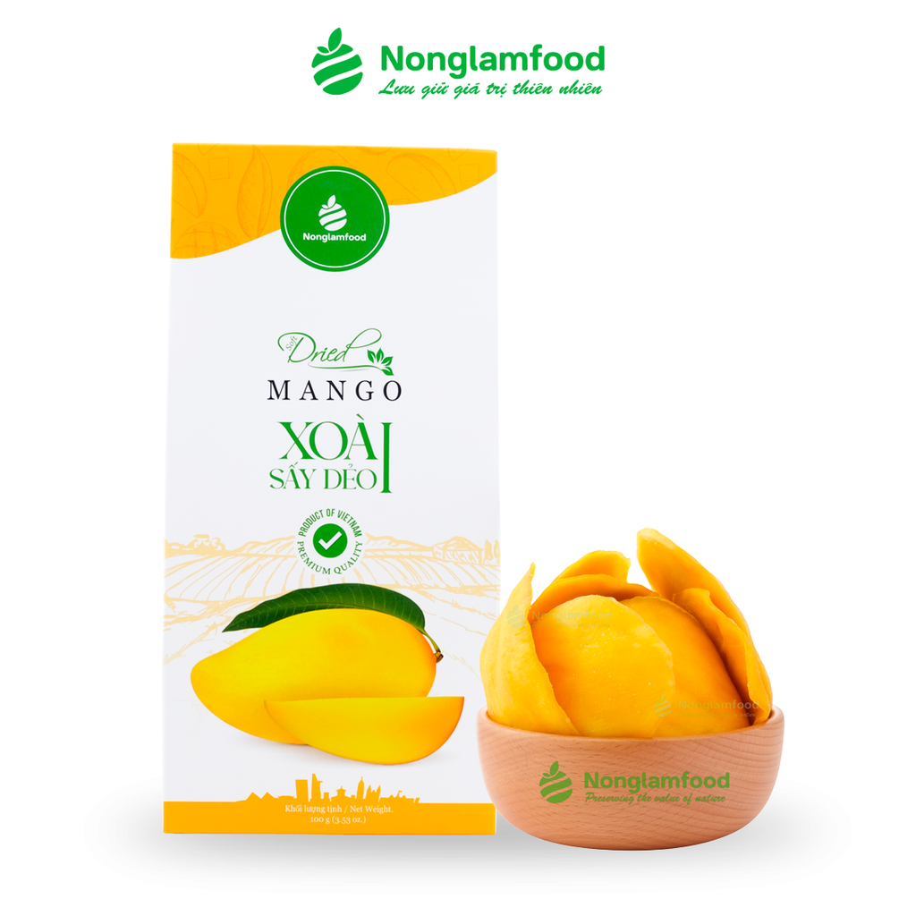 Hộp Xoài Sấy Dẻo Nonglamfood