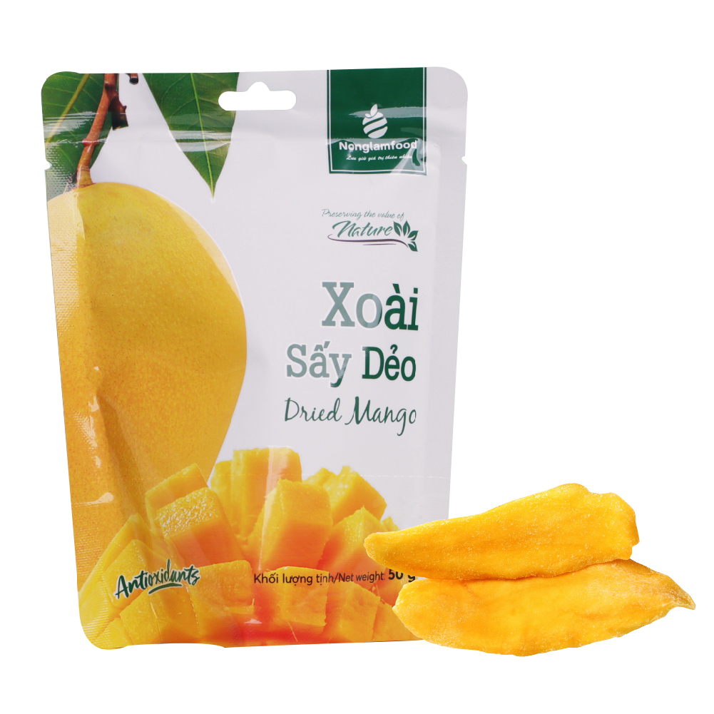 Túi Xoài Sấy Dẻo Nonglamfood