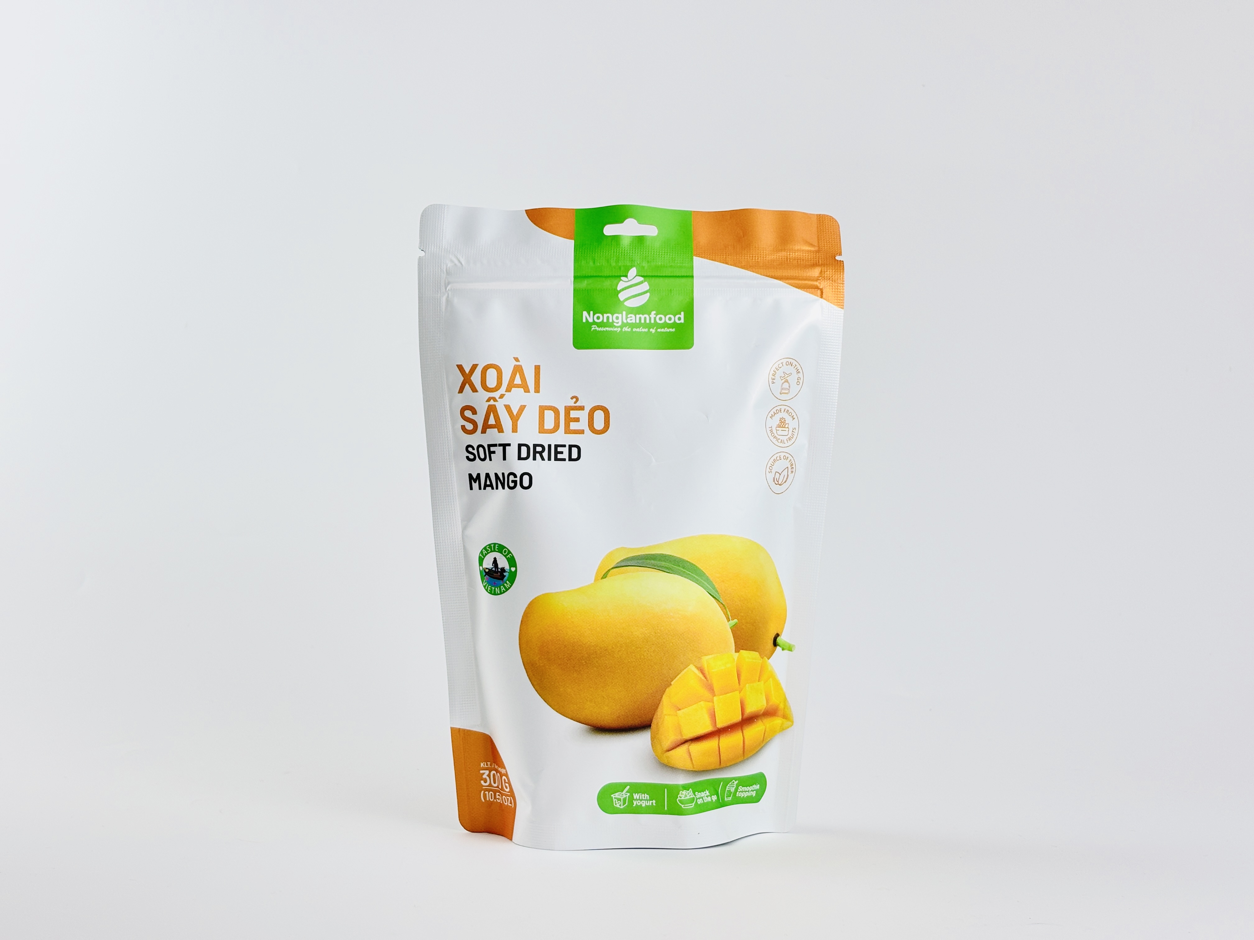 Túi Xoài Sấy Dẻo Nonglamfood