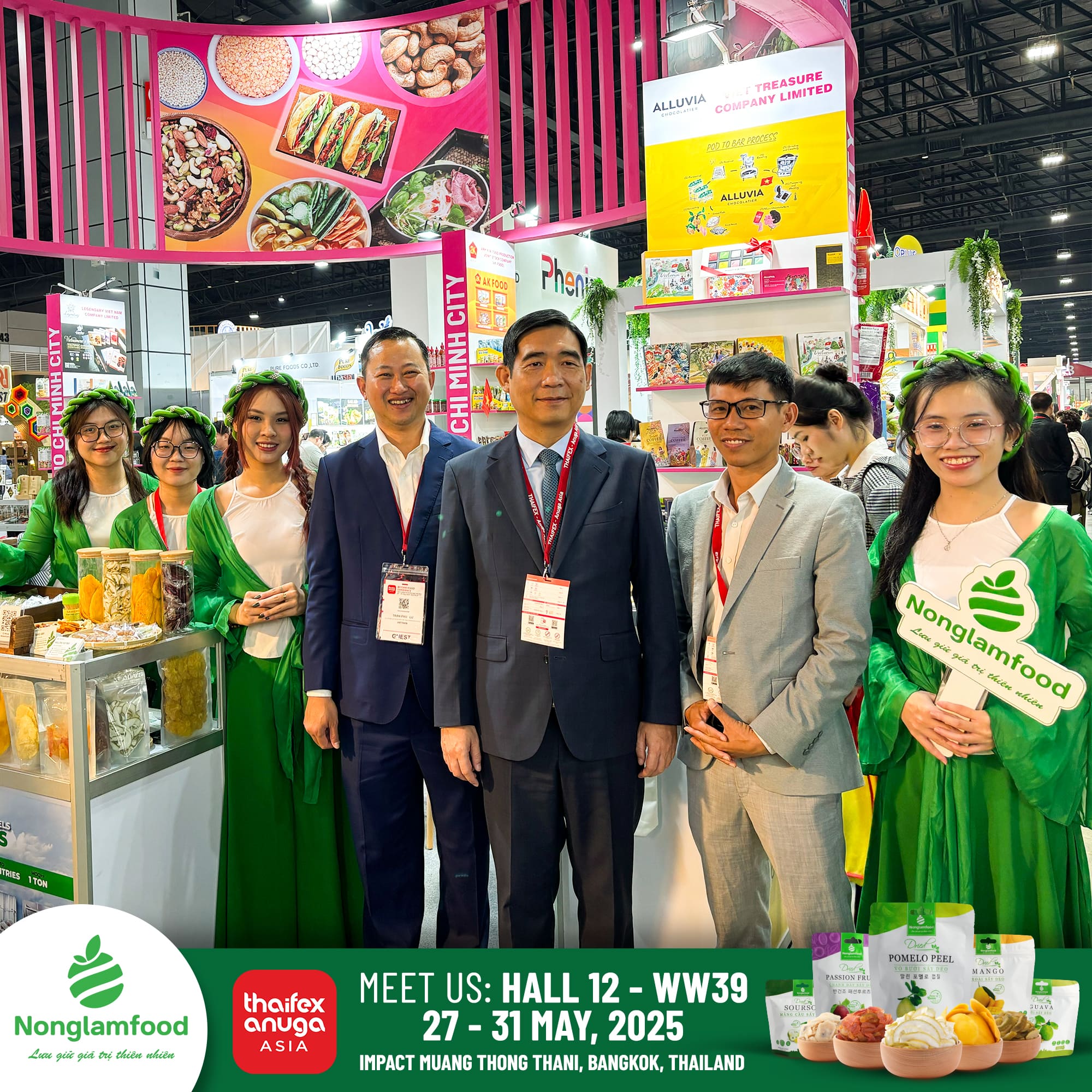 Nonglamfood tại THAIFEX – Anuga Châu Á 2025