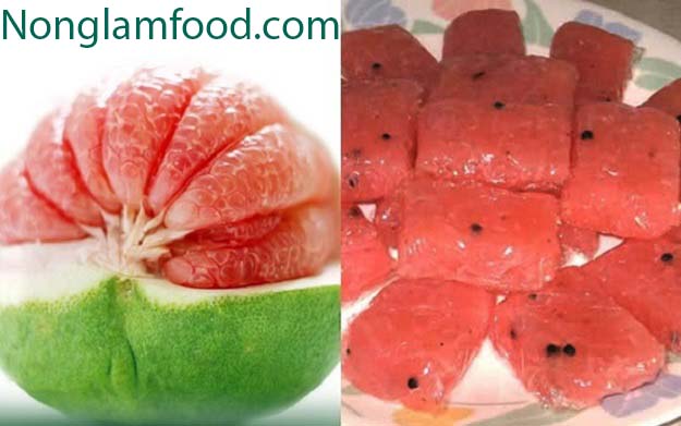 Tutorial how to make delicious pomelo peel - ton