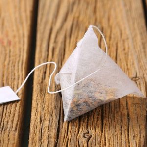 What type of tea bag filter is favored today?