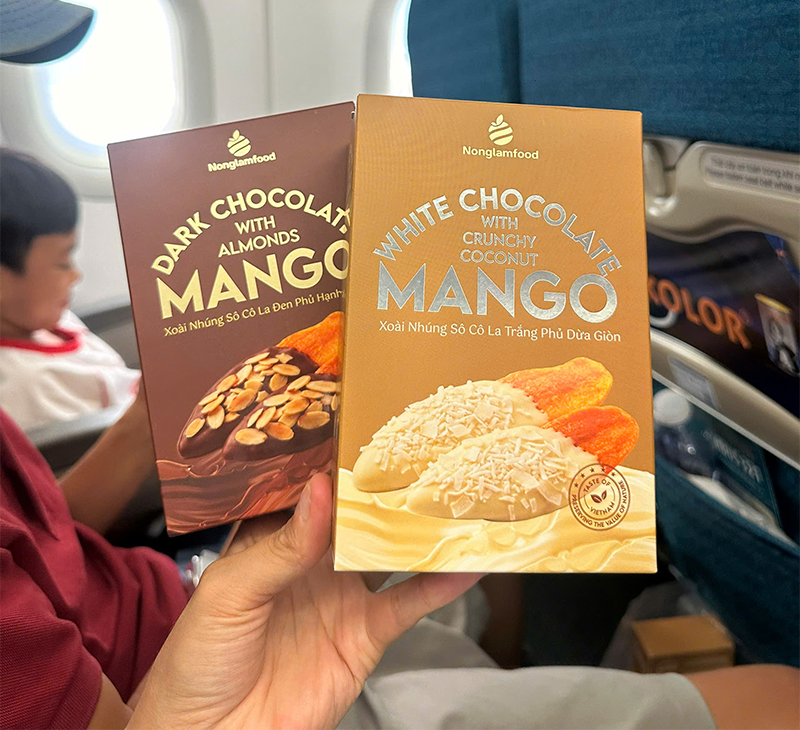Thanh trái cây và trái cây phủ socola