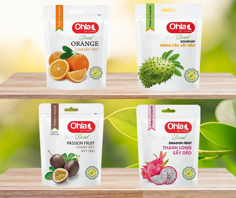 Ohla – Trái cây sấy dẻo của Lương Gia