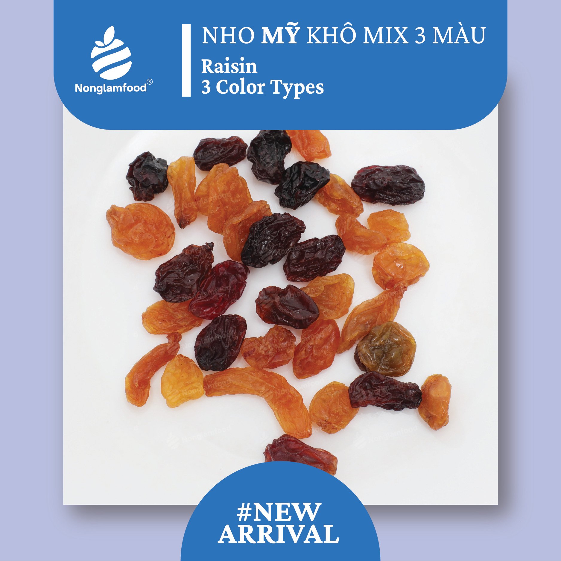 Nho 3 Màu Raisin: Sản Phẩm Tốt Cho Sức Khỏe