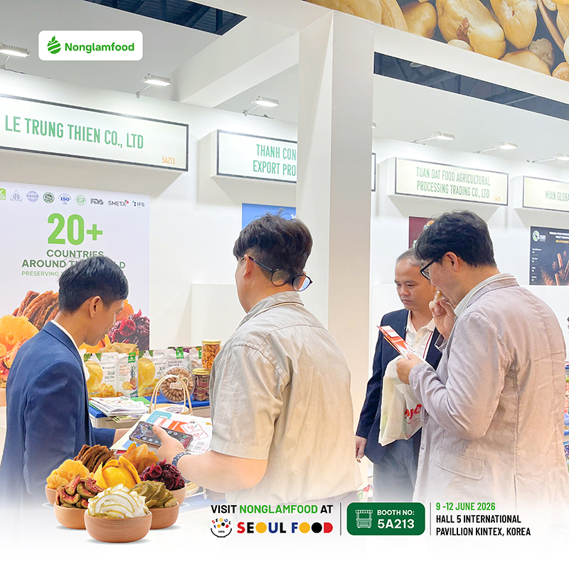 Thị trường xuất khẩu trái cây sấy Việt Nam